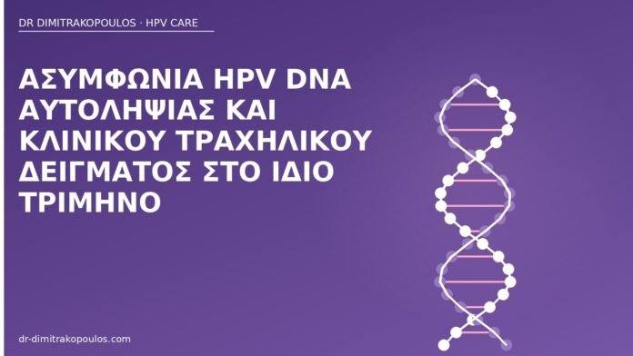ασυμφωνία HPV αυτοληψία