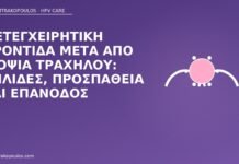φροντίδα μετά βιοψία τραχήλου