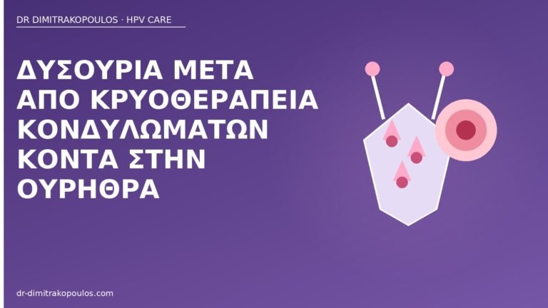 δυσουρία κρυοθεραπεία