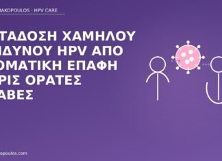 μετάδοση HPV στοματική