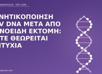 αρνητικοποίηση HPV κωνοειδής