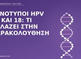 HPV 16 18 παρακολούθηση