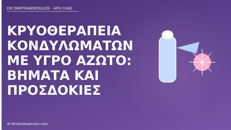 κρυοθεραπεία κονδυλώματα άζωτο