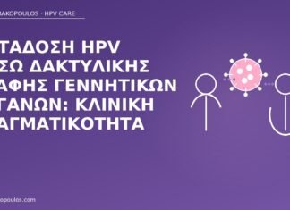 Μετάδοση HPV μέσω δακτυλικής επαφής γεννητικών οργάνων: κλινική πραγματικότητα μετάδοση HPV δακτυλική επαφή