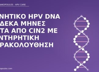 αρνητικό HPV DNA μετά CIN2