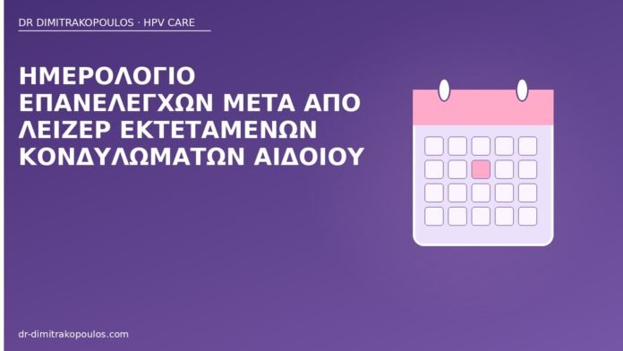 ημερολόγιο επανελέγχων λέιζερ