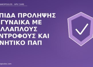 Ασπίδα πρόληψης σε γυναίκα με πολλαπλούς συντρόφους και αρνητικό Παπ πρόληψη HPV πολλαπλοί σύντροφοι