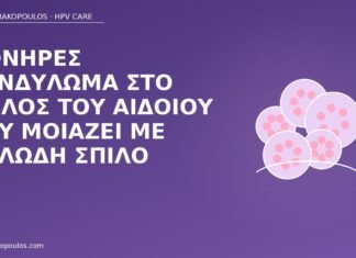 κονδύλωμα χείλος αιδοίου