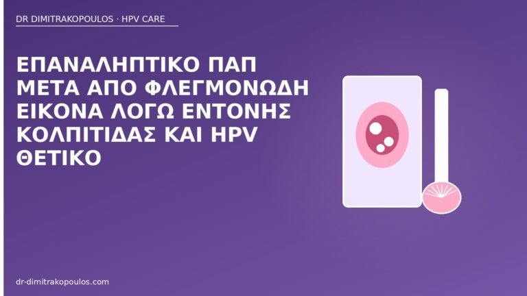 Παπ φλεγμονή κολπίτιδα