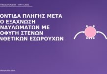 φροντίδα πληγής κονδυλώματα