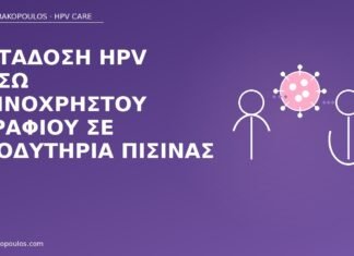 Μετάδοση HPV μέσω κοινόχρηστου ξυραφιού σε αποδυτήρια πισίνας HPV ξυράφι πισίνα