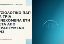 Φυσιολογικό Παπ για τρία συνεχόμενα έτη μετά από θεραπευμένο CIN3 φυσιολογικό Παπ μετά CIN3