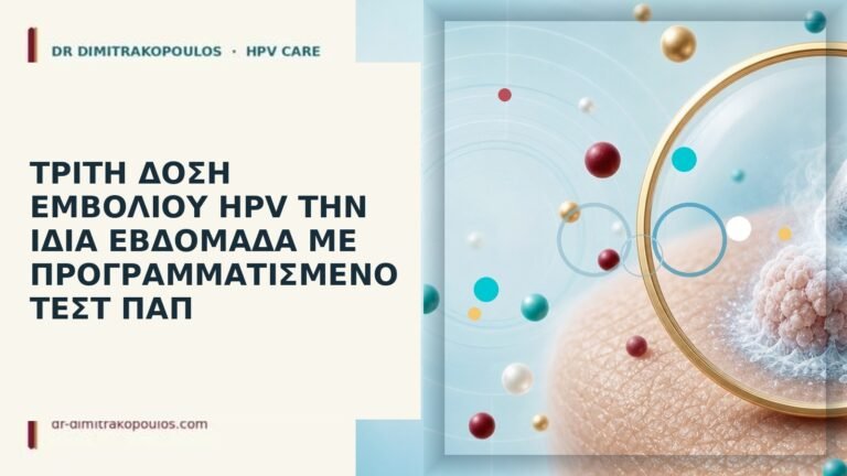εμβόλιο HPV ίδια εβδομάδα Παπ