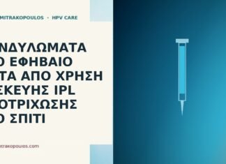 κονδυλώματα μετά IPL εφήβαιο