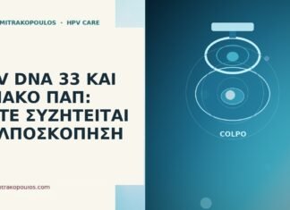 HPV DNA 33 οριακό Παπ