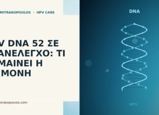 HPV DNA 52 επιμονή