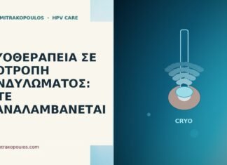 Κρυοθεραπεία σε υποτροπή κονδυλώματος: πότε επαναλαμβάνεται κρυοθεραπεία υποτροπή κονδυλώματος