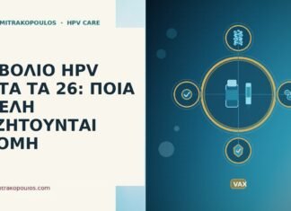 Εμβόλιο HPV μετά τα 26: ποια οφέλη συζητούνται ακόμη εμβόλιο HPV μετά τα 26