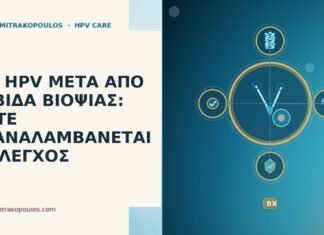 Ιός HPV μετά από λαβίδα βιοψίας: πότε επαναλαμβάνεται ο έλεγχος HPV μετά βιοψία