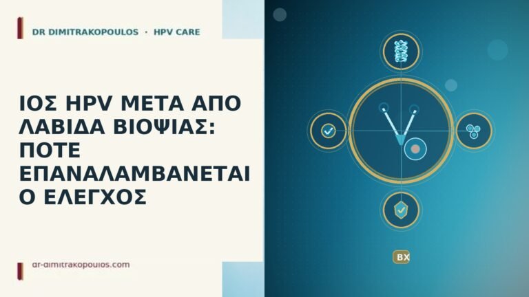 HPV μετά βιοψία