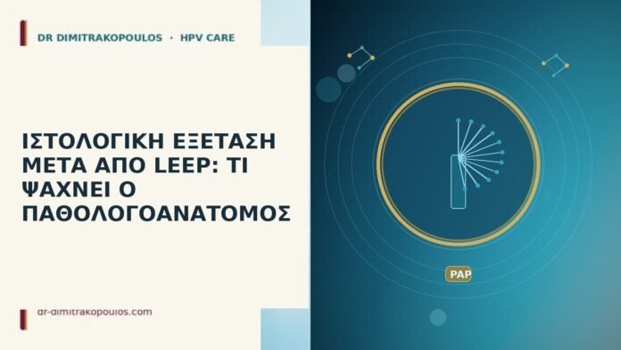 Ιστολογική εξέταση μετά από LEEP: τι ψάχνει ο παθολογοανατόμος ιστολογική LEEP