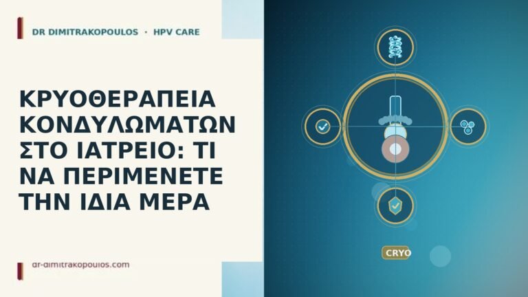 κρυοθεραπεία κονδυλωμάτων