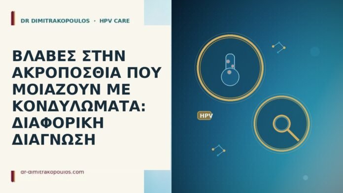 ακροποσθία κονδυλώματα