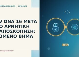 HPV DNA 16 μετά από αρνητική κολποσκόπηση: επόμενο βήμα HPV DNA 16