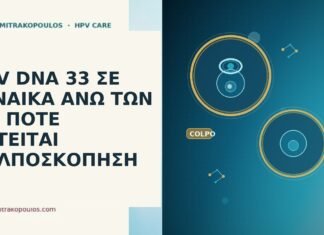 HPV DNA 33 σε γυναίκα άνω των 40: πότε ζητείται κολποσκόπηση HPV DNA 33