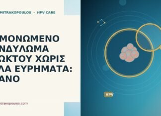 κονδύλωμα πρωκτού μεμονωμένο