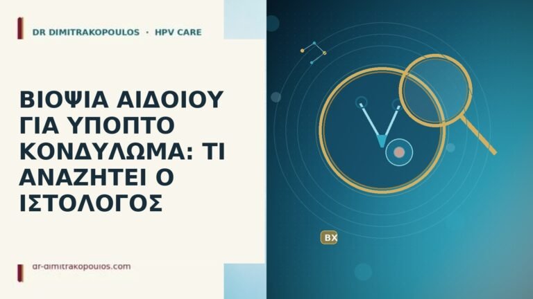 βιοψία αιδοίου κονδύλωμα