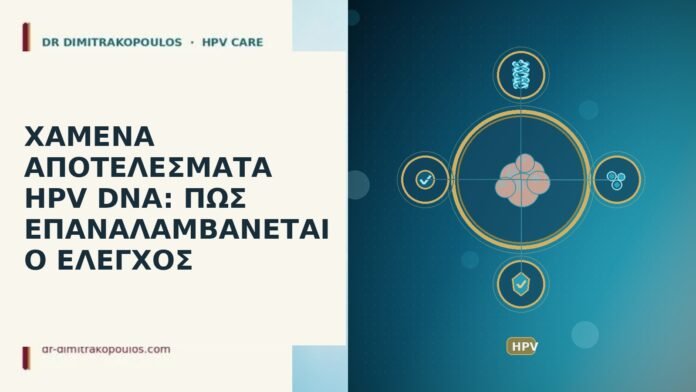 Χαμένα αποτελέσματα HPV DNA: πώς επαναλαμβάνεται ο έλεγχος χαμένα αποτελέσματα HPV DNA