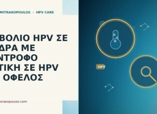 Εμβόλιο HPV σε άνδρα με σύντροφο θετική σε HPV 18: όφελος εμβόλιο άνδρα HPV 18 σύντροφος