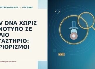 HPV DNA χωρίς γονότυπο σε παλιό εργαστήριο: περιορισμοί HPV DNA χωρίς γονότυπο