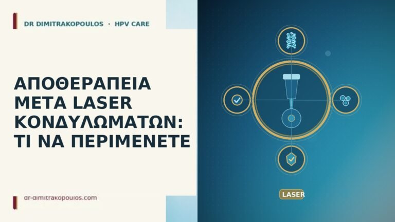 αποθεραπεία μετά laser κονδυλωμάτων