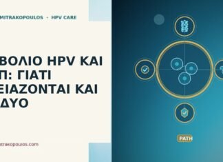 Εμβόλιο HPV και Παπ: γιατί χρειάζονται και τα δύο εμβόλιο HPV και Παπ