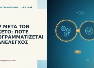 HPV μετά τον τοκετό: πότε προγραμματίζεται επανέλεγχος HPV μετά τον τοκετό επανέλεγχος