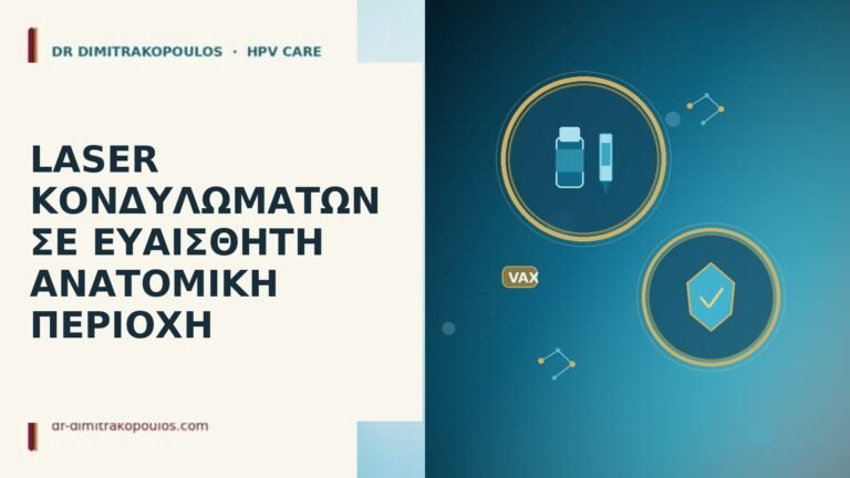 laser κονδυλώματα ευαίσθητη περιοχή