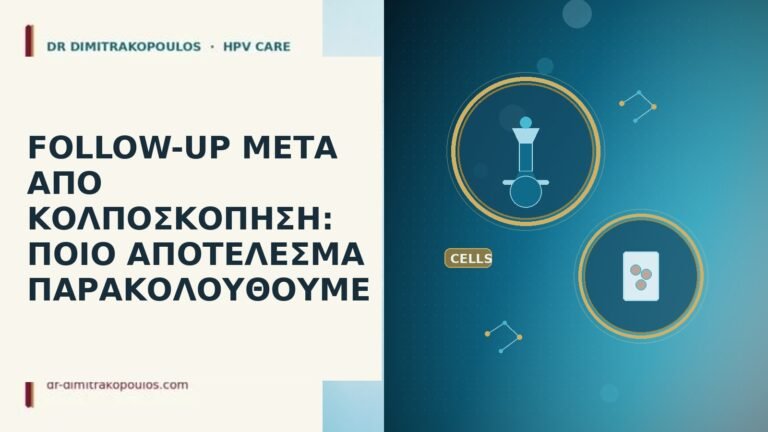 follow-up μετά κολποσκόπηση