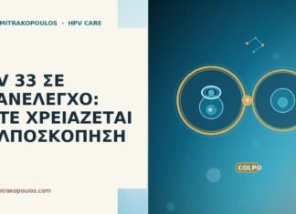 HPV 33 επανέλεγχος κολποσκόπηση