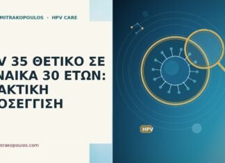 HPV 35 θετικό γυναίκα 30 ετών
