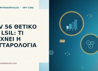 HPV 56 θετικό LSIL