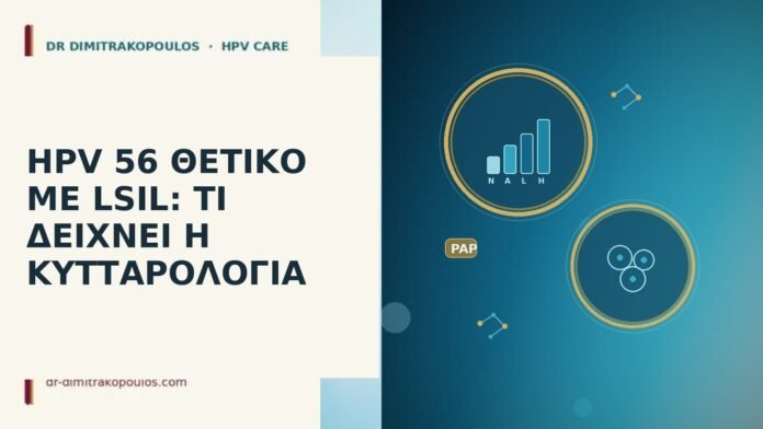 HPV 56 θετικό LSIL