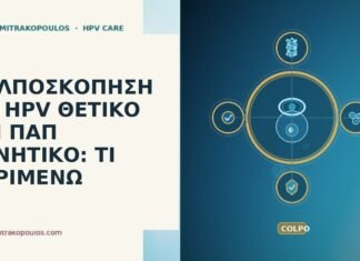 ΚΟΛΠΟΣΚΟΠΗΣΗ ΜΕ HPV ΘΕΤΙΚΟ ΚΑΙ ΠΑΠ ΑΡΝΗΤΙΚΟ: ΤΙ ΠΕΡΙΜΕΝΩ κολποσκόπηση HPV θετικό Παπ αρνητικό