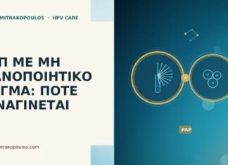 ΠΑΠ ΜΕ ΜΗ ΙΚΑΝΟΠΟΙΗΤΙΚΟ ΔΕΙΓΜΑ: ΠΟΤΕ ΞΑΝΑΓΙΝΕΤΑΙ μη ικανοποιητικό Παπ επανάληψη