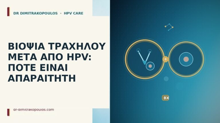 βιοψία τραχήλου μετά HPV