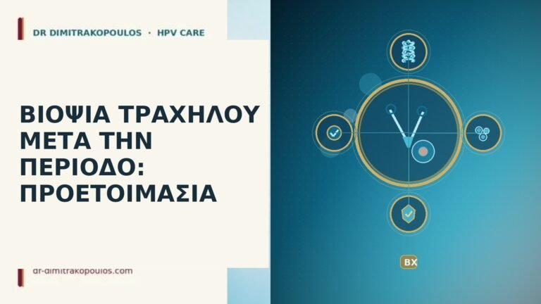 βιοψία τραχήλου μετά περίοδο