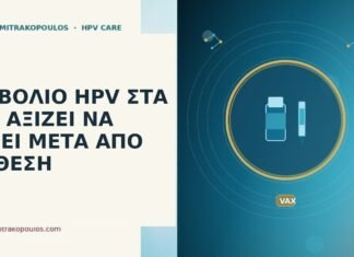 εμβόλιο HPV στα 30 μετά έκθεση