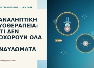 επαναληπτική κρυοθεραπεία κονδυλώματα