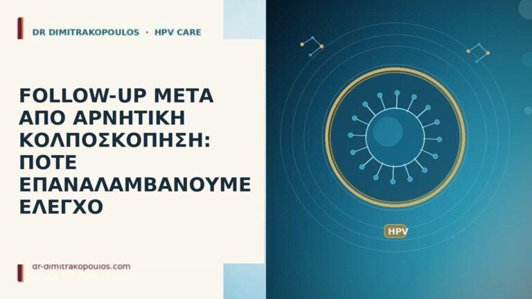 follow-up αρνητική κολποσκόπηση